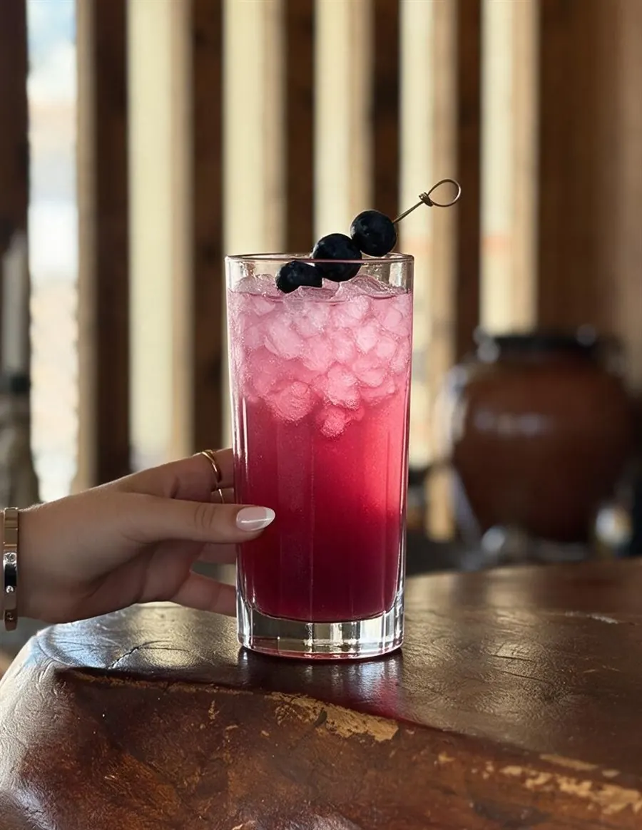 Cocktail Bramble da Terraza Catedral