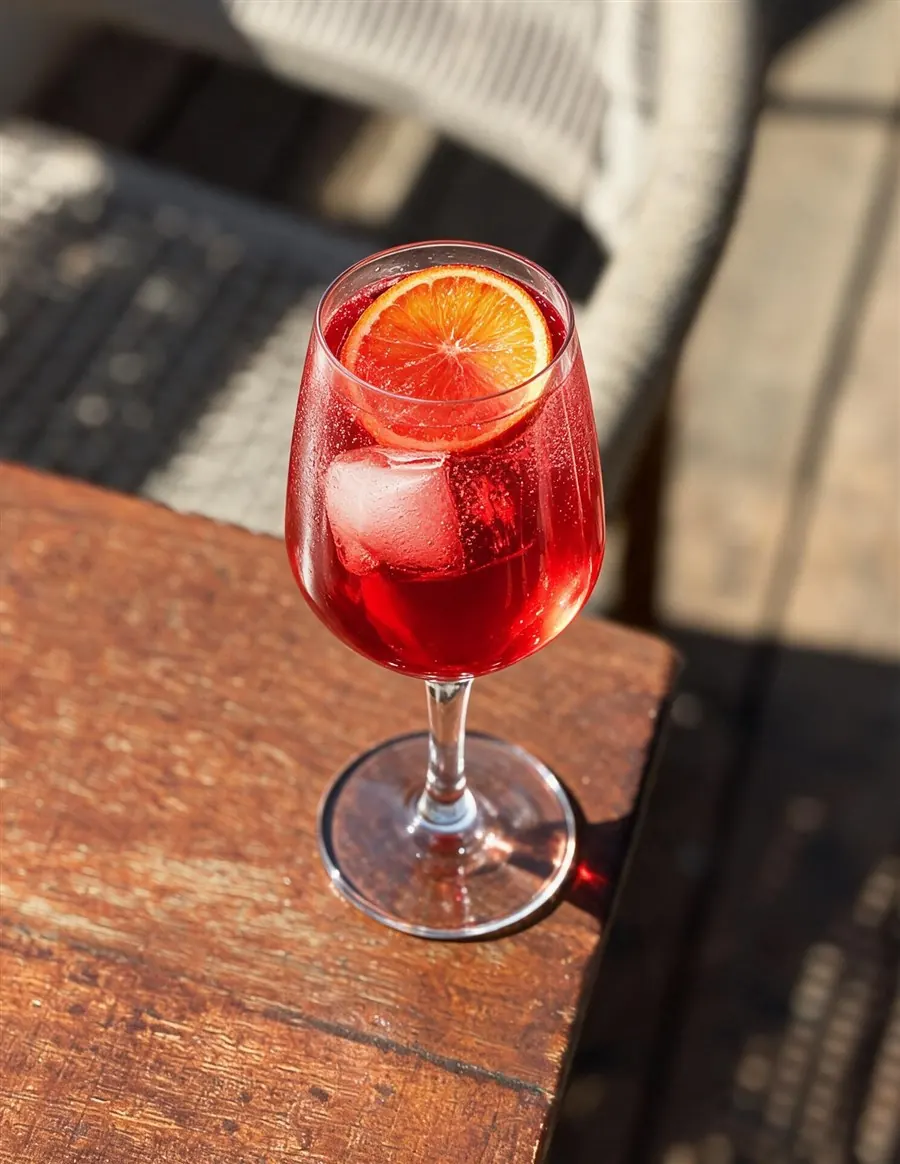 Cocktail Campari Spritz da Terraza Catedral