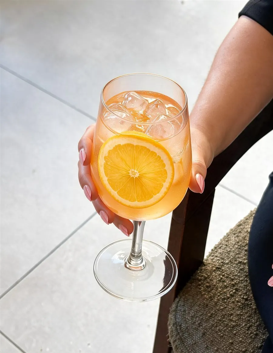 Cocktail Crodino Spritz da Terraza Catedral