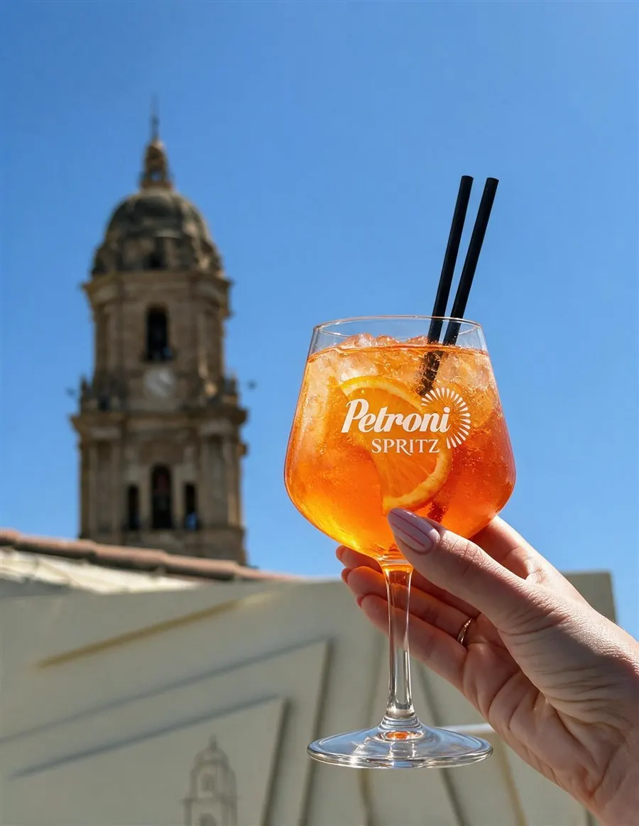 Cocktail Petroni Spritz da Terraza Catedral