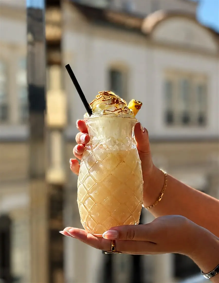 Cocktail Piña Colada da Terraza Catedral