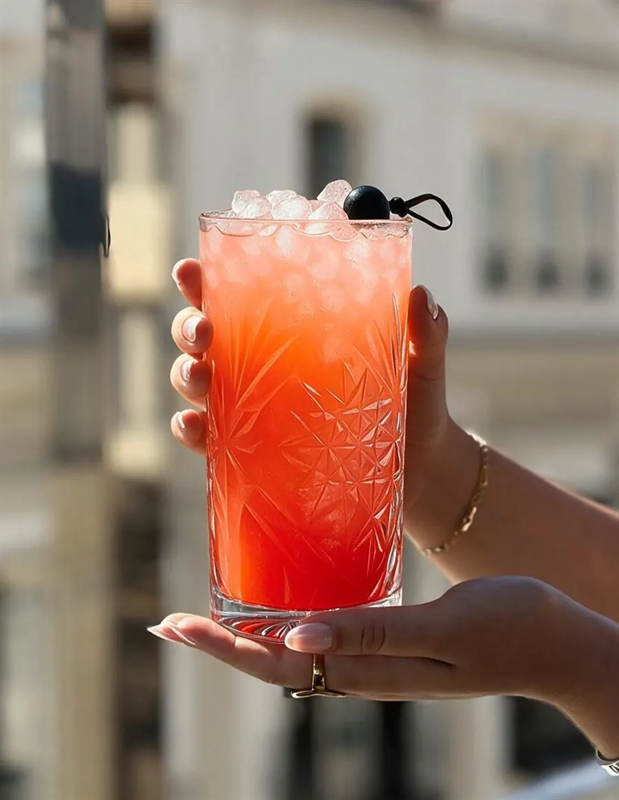 Cocktail Sex on the Beach da Terraza Catedral