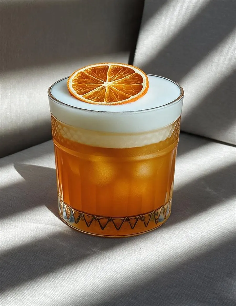 Cocktail Amareto Sour da Terraza Catedral