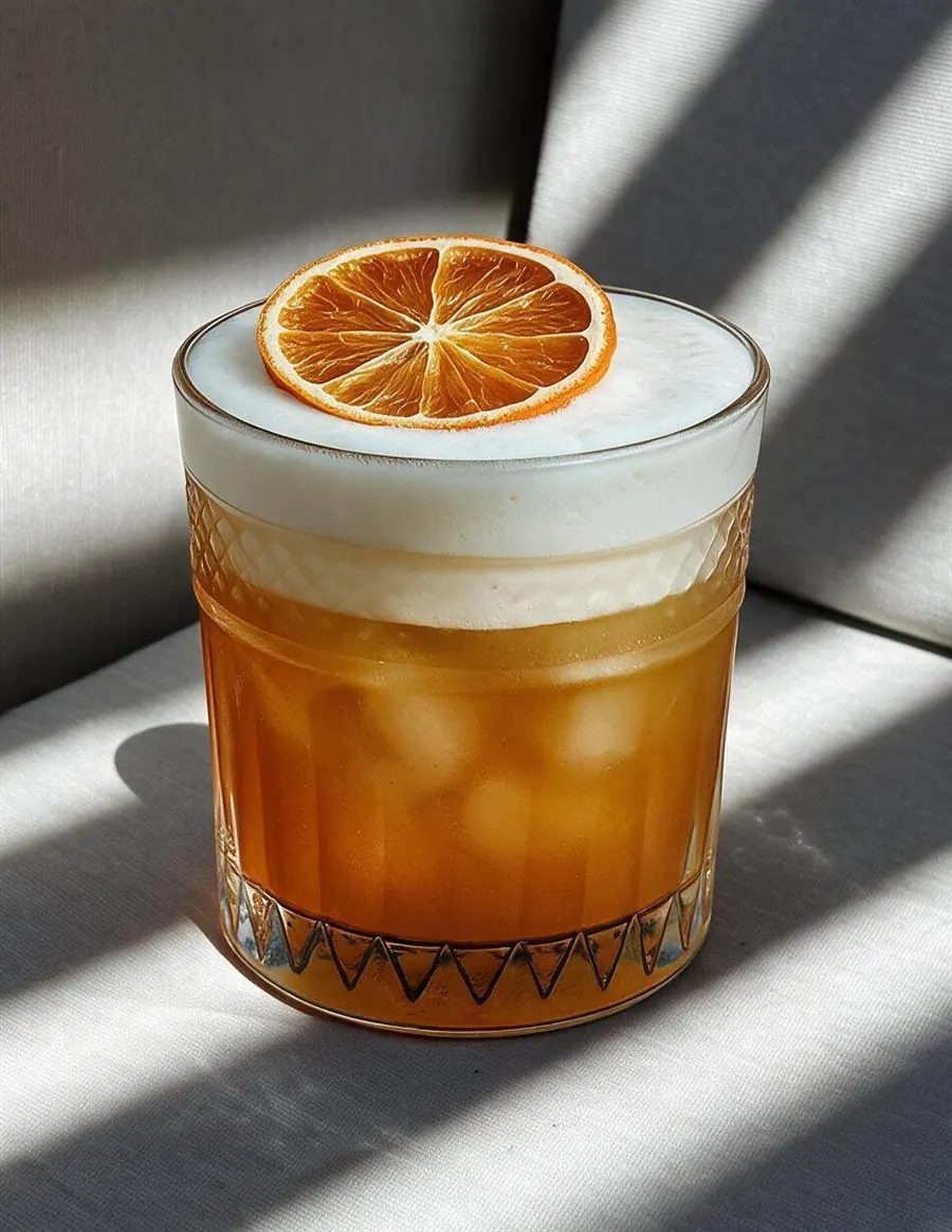 Cocktail Whisky Sour da Terraza Catedral