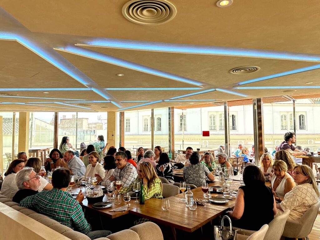 Evento privado en Terraza Catedral Málaga con vistas