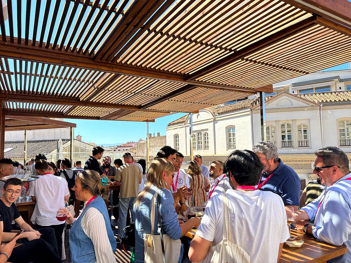 Espacio para eventos en Terraza Catedral Málaga