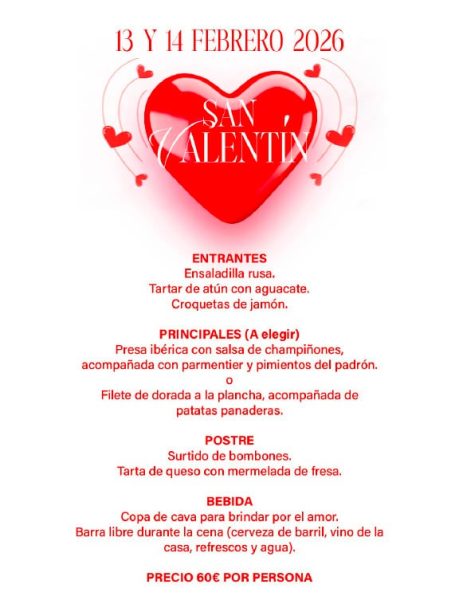 Menu terraza Catedral